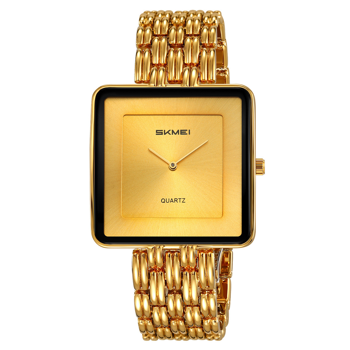 Momentos de reloj cuadrado simple reloj de cuarzo impermeable para parejas reloj de pulsera al por mayor transfronterizo regalos fábrica personalizada