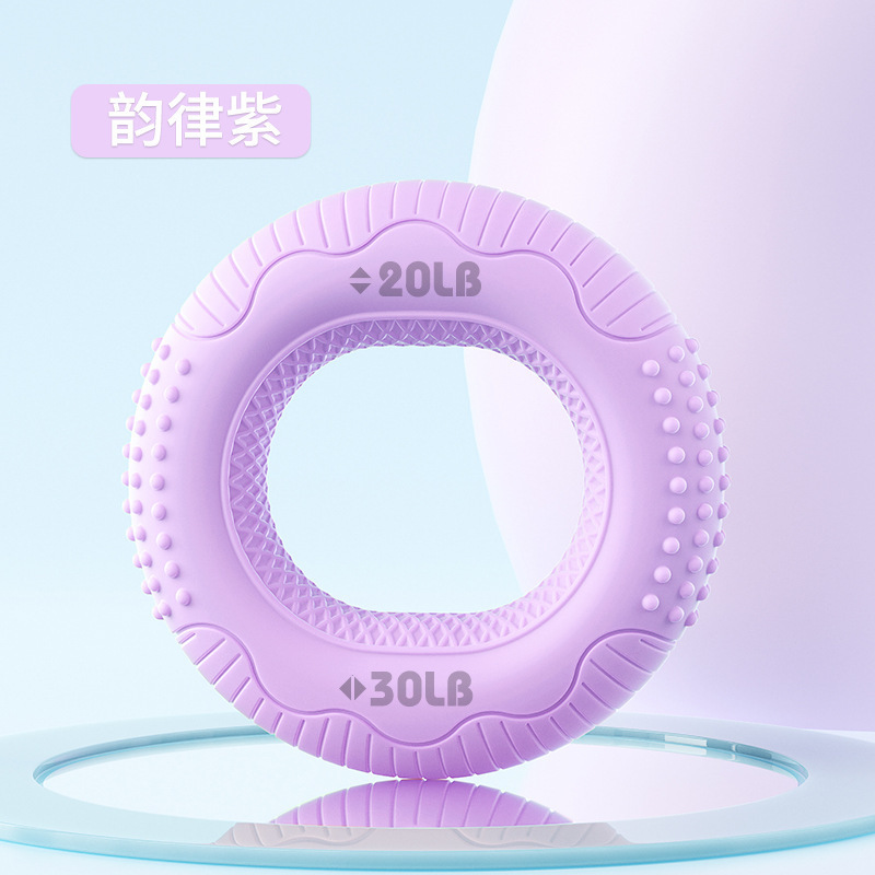礼品握力圈双力度锻炼手力手臂手部力量助康复训练按摩硅胶握力器|undefined