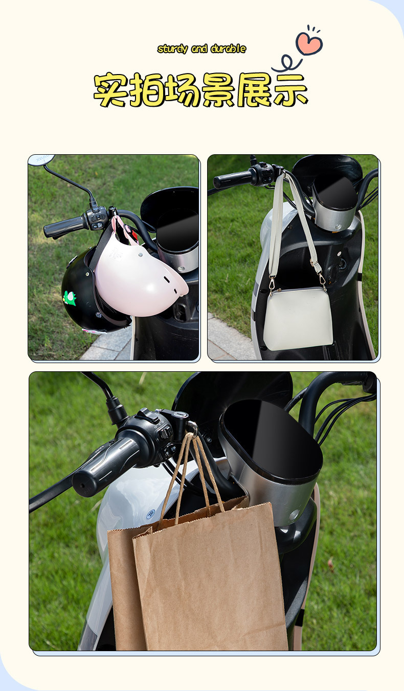 Electric motorcycle helmet lock, anti-theft device, secure helmet hook, special lock for electric scooters and helmets