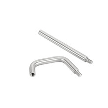 厂家304不锈钢弯管折弯焊接加工 铁管家具弯管抛光攻牙打孔加工