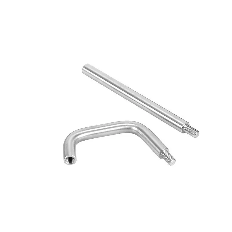 厂家304不锈钢弯管折弯焊接加工 铁管家具弯管抛光攻牙打孔加工