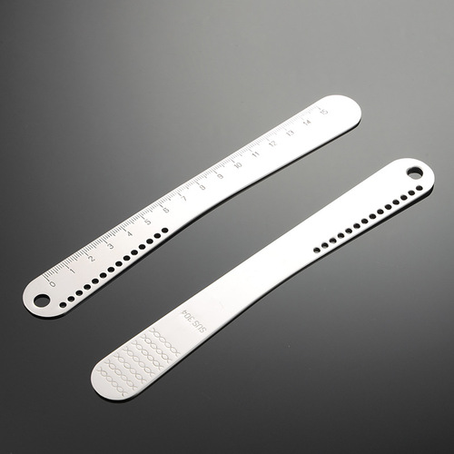 Aion 304 stainless steel kitchen gadget bag dumpling spoon stuffing spoon stirring stationery steel ruler