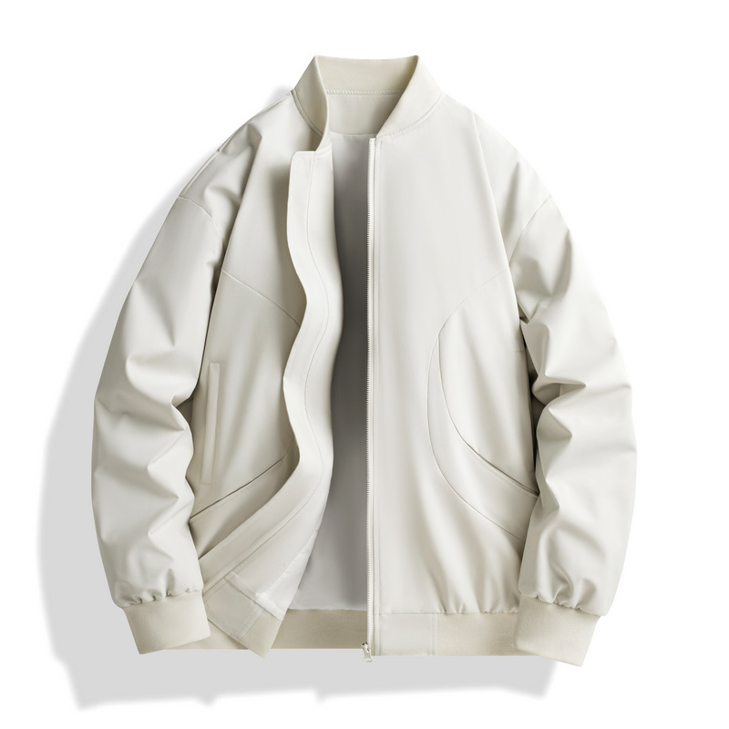 Casual Plus Size Loose Cardigan Baseball Uniform Jacket