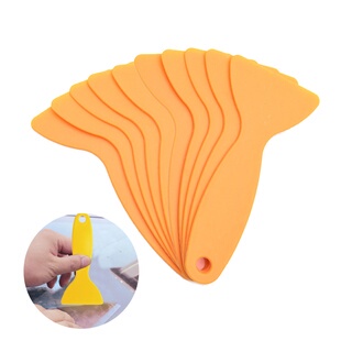 Yellow Plastic Scraper Bubble Removal Film Tool Car Beauty Scraper Sticker Anti-Curling Long-Handled Plastic Scraper Yellow Plastic Scraper Bubble Removal Film Tool Car Beauty Scraper Sticker Anti-Curling Long-Handled Plastic Scraper