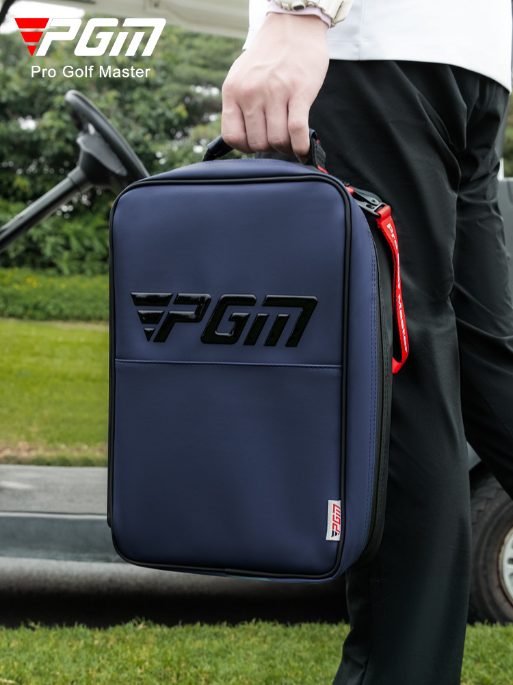 Túi đựng giày golf PGM siêu nhẹ chống thấm nước — XB007-Màu đen, XB007-màu trắng, XB007-màu xám, XB007-màu xanh hải quân