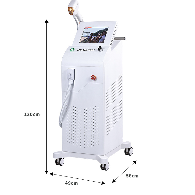 T13 Black King Kong Platinum Dispositivo de rejuvenecimiento de la piel de tres bandas Salón de belleza Máquina de rejuvenecimiento de la piel 810 Fabricante de red de bikini privado