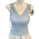 Pure Spice Girl American-style Hooded Camisole Women's Summer New Style Sleeveless Trendy Top with Chest Pad Outer Wear