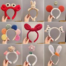 洗脸用压发韩版发箍韩国简约可爱蝴蝶结发带甜美头箍卡通发卡头饰