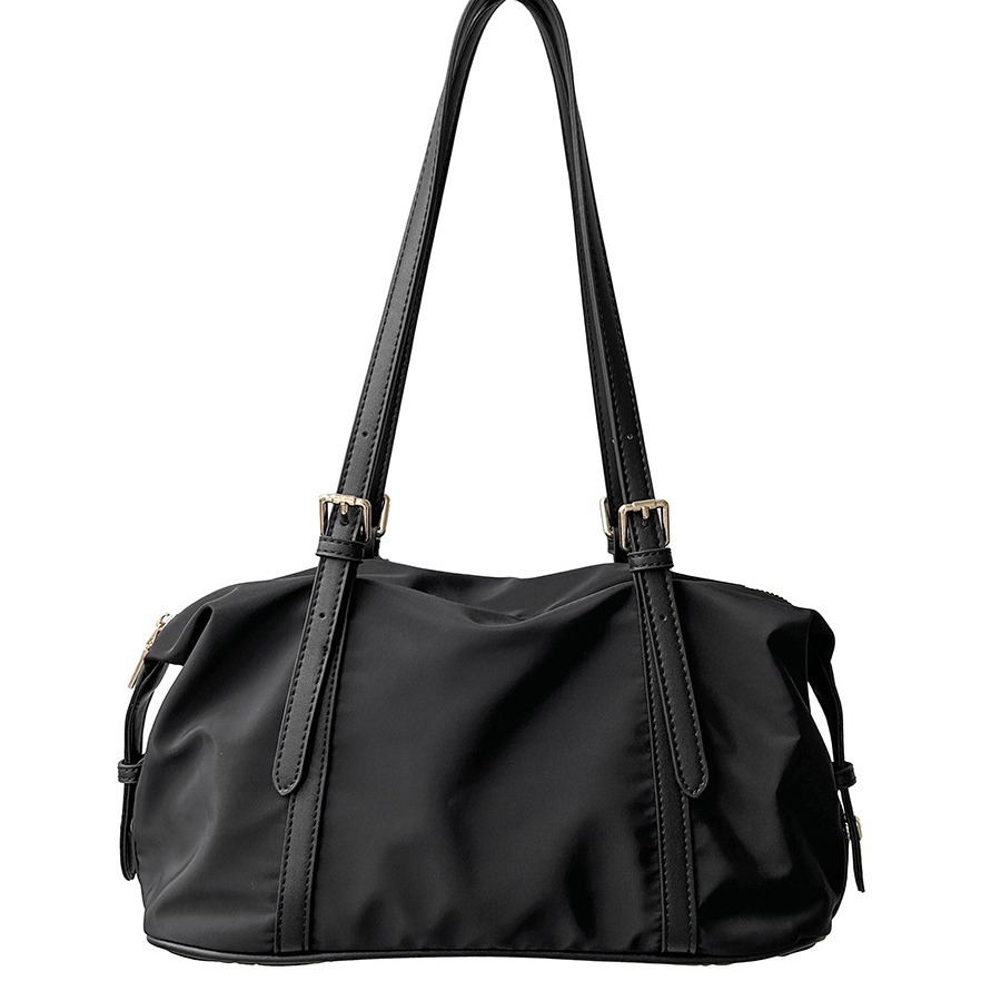 Nylon spalla grande capacità, semplice e versatile ascella ba, alla moda splicin, design di nicchia, pendolari donne_voghion.com