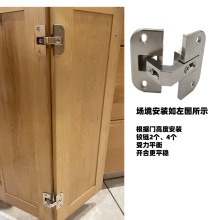 工厂直销锌合金合页橱柜合页铰链翻板铰链脱卸铰链门窗配件
