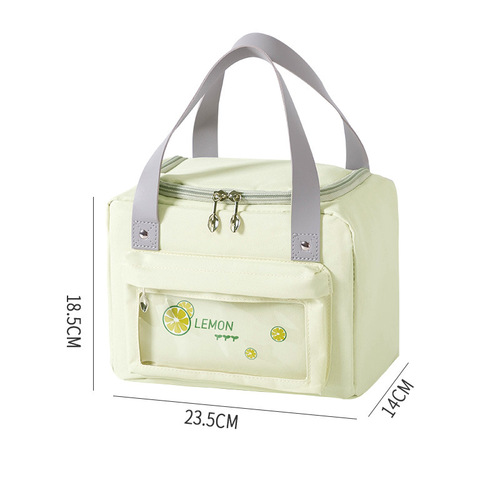 Japanese portable lunch bag, portable picnic bag, outdoor insulation bag, aluminum film lunch box bag, children's lunch box bag wholesale