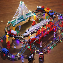 軌道車玩具真高鐵火車兒童男孩3-6歲多功能生日禮物領券下單軌道