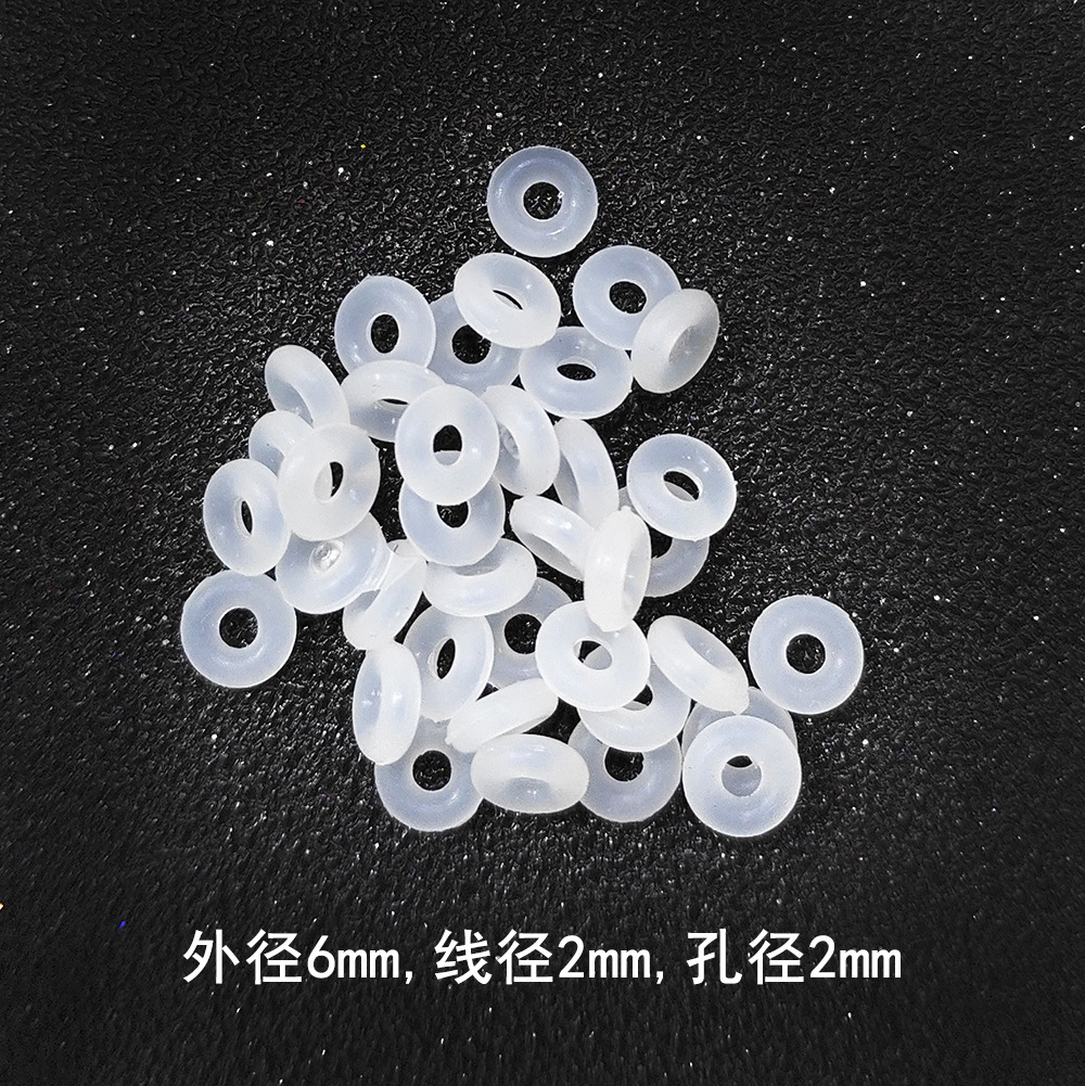 Transparent outer diameter 6mm, wire diameter 2mm, aperture 2mm