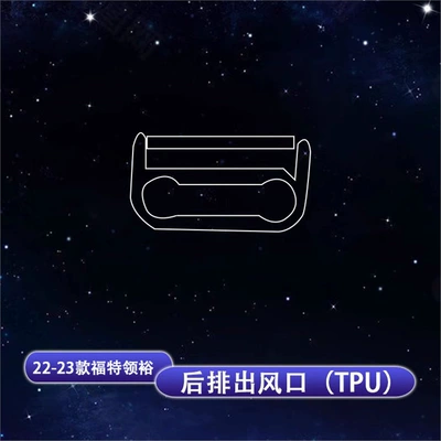 Interior Protective Film Navigation – Car interior film - 22-25-ford-lingyu-rear-air-outlet-tpu