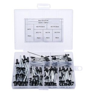 Black rivet big cap brim blind big flat head pull rivet big cap aluminum rivet aluminum pull nail big head Willow nail