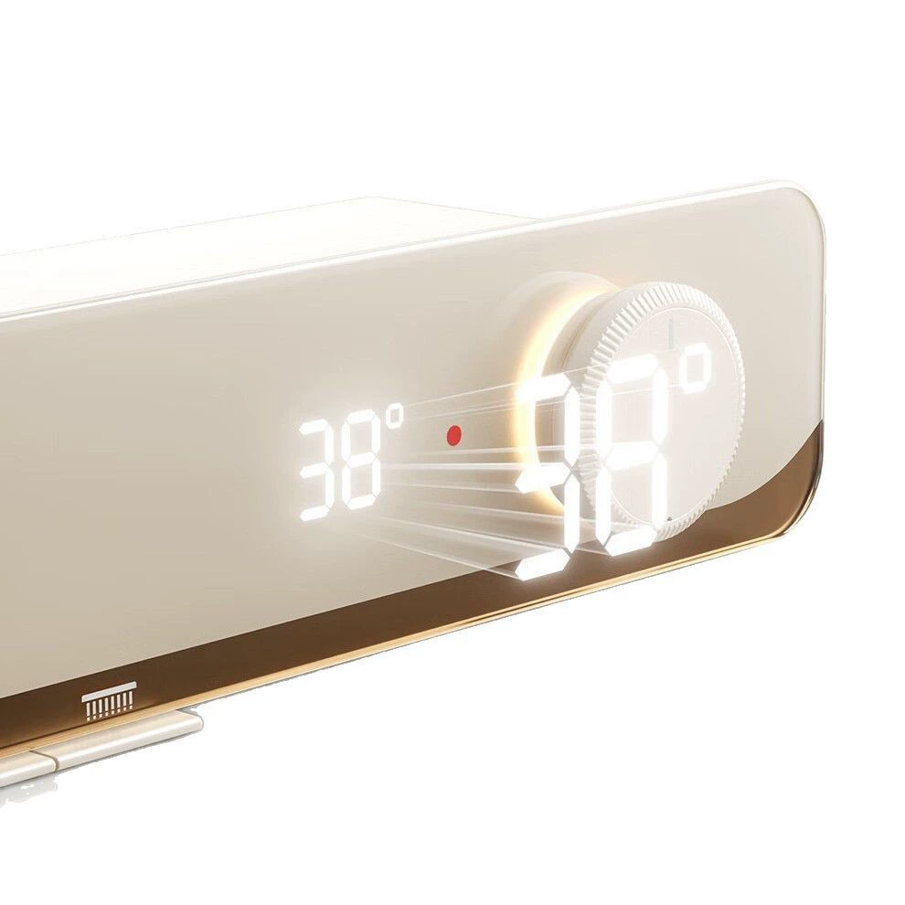 Enjoy the large-sized, large-panel water outlet, wide-angle coverage, strong boosting, multi-mode switching, all-copper large shower in one