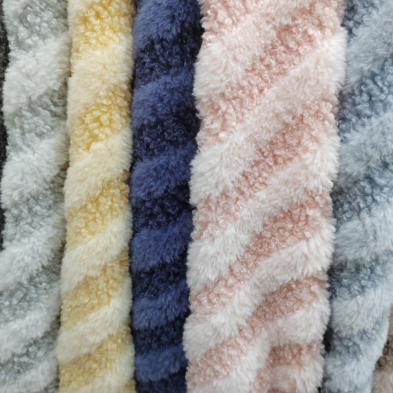 Moon Velvet Two-Color Teddy Velvet Rabbit Fur Woven Velvet Internet Celebrity Pet Pad Shoes and Hats Plush Fabric