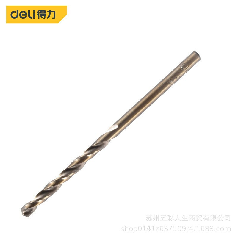 得力工具DL16110G直柄麻花钻Φ11mm手电钻高速钢金属钻头打孔