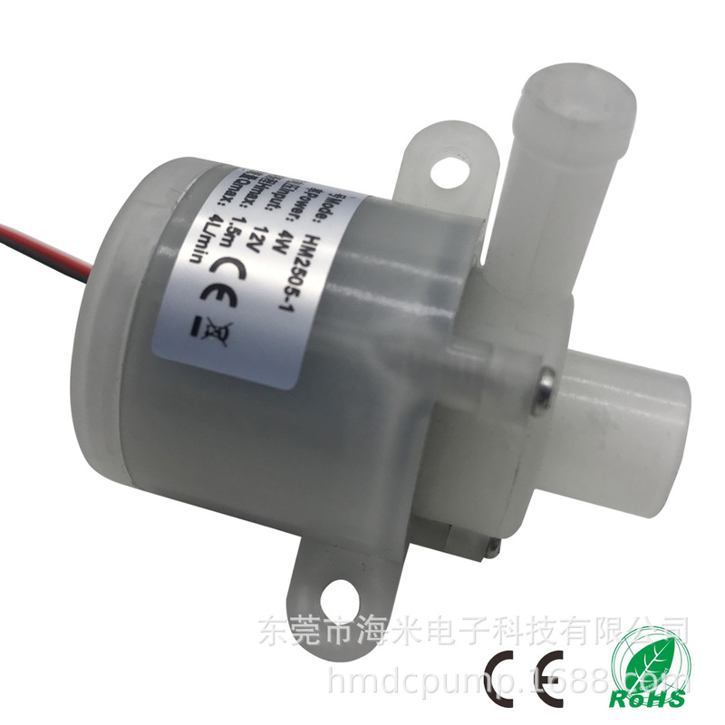 静音防水食品級5V 6V 12Vマイクロブラシレス直流製氷機ポンプ氷桶冷却ポンプ|undefined