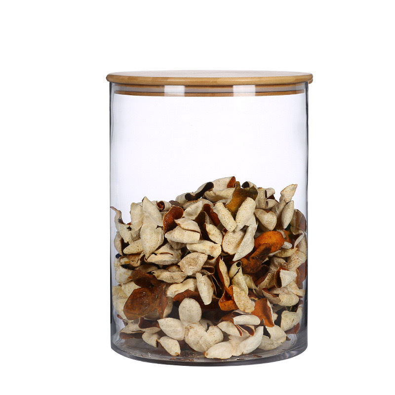 Fábrica directa tangerina tanque de almacenamiento de productos secos pet tanque de gran capacidad botella de vidrio sellado barril contenedor de grado alimenticio té