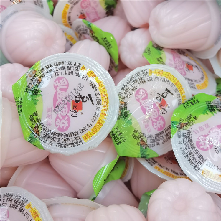 Xihilang Lactic Acid Jelly with 7 Flavors, Individual Small Pack Options, Weighs 1 Box of 10 Pounds, 25G per Piece