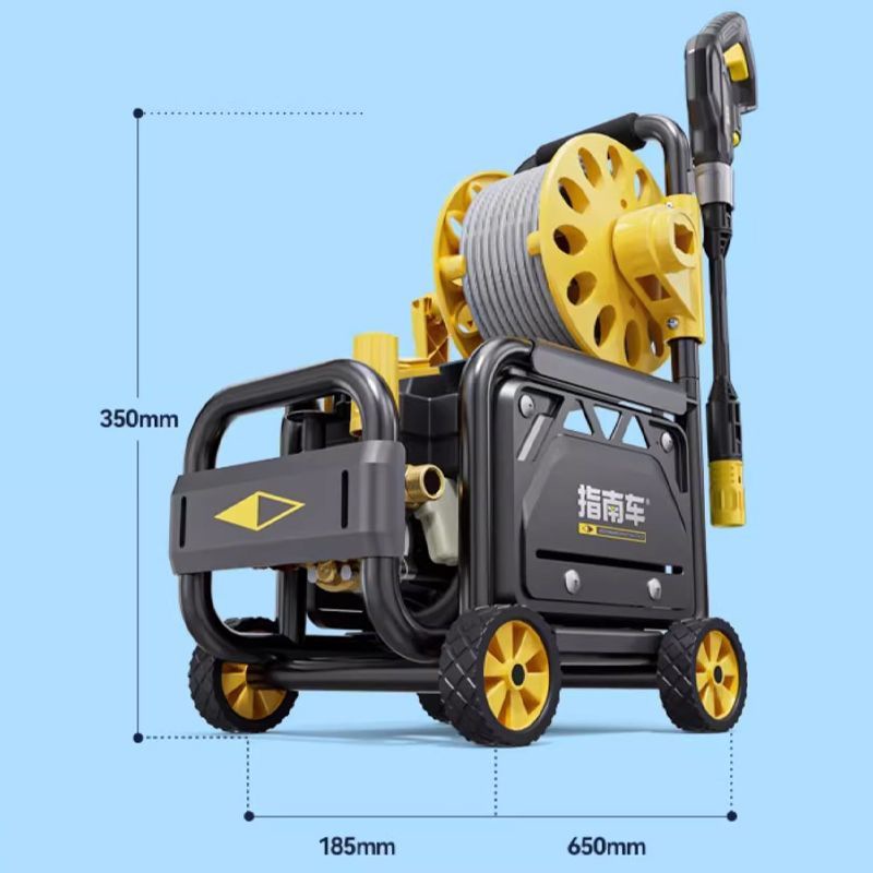 High-Pressure Car Washing Machine Tool, High-Pressure Water Pump for Home Use, 220V High-Power Car Washing Water Gun, Floor Cleaning Motor