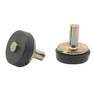 In-wall single cold old-fashioned faucet fittings inner valve core iron plug sealing head rubber apron 4 points core
