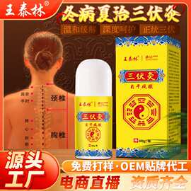 王泰林厂家直发三伏灸直播热卖颈肩腰腿不适会销礼品跑江湖产品
