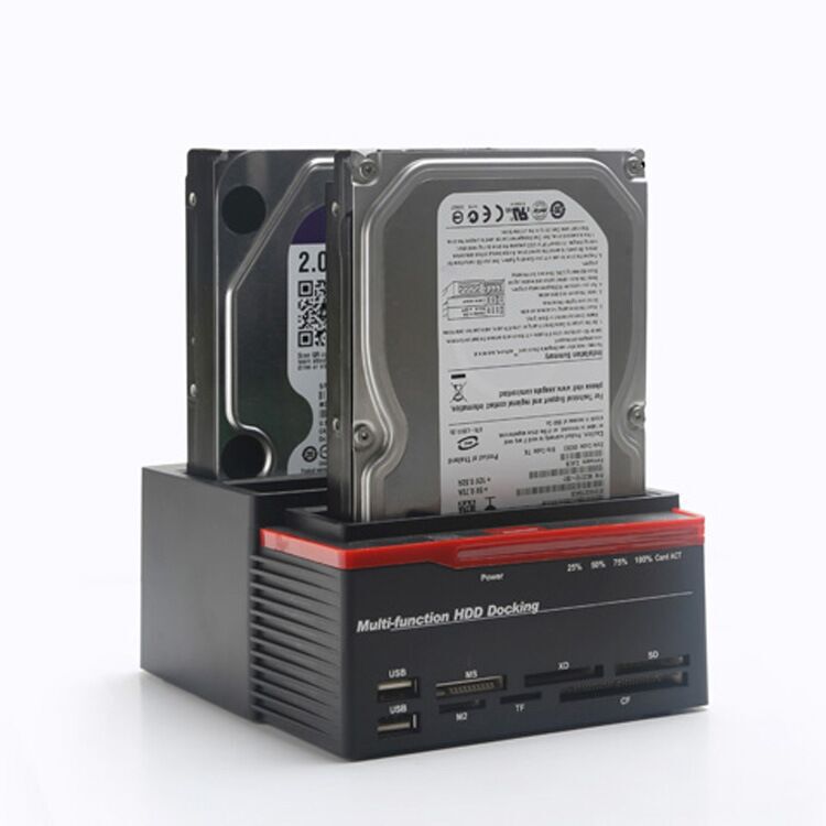 Manufacturer Customized Three-Disk Hard Drive Base USB to Ide+Sata Hard Drive Box Clone Copy Backup Device Manufacturer Customized Three-Disk Hard Drive Base USB to Ide+Sata Hard Drive Box Clone Copy Backup Device