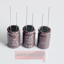 420V68UF 16X25 EKMQ421ELL680ML25S ԭ�b�ڽ������420V400V450V