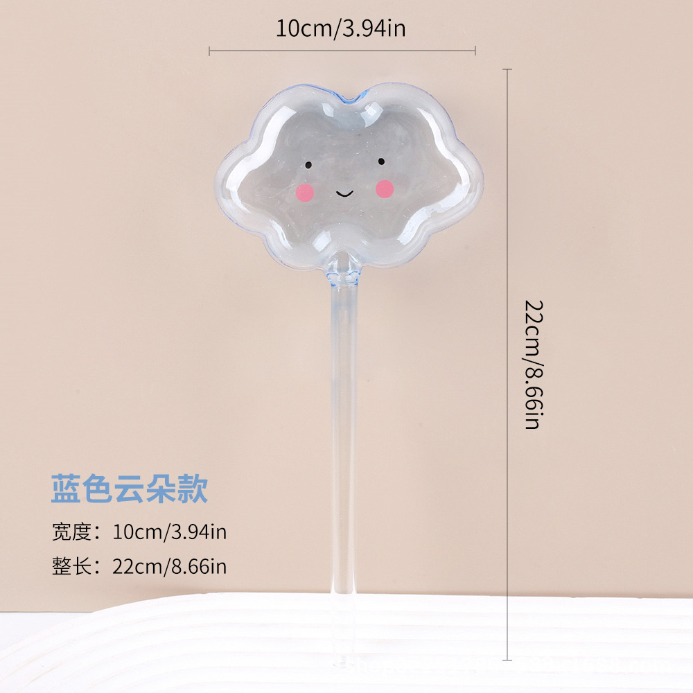 Creativo dispositivo de riego de flores de estrellas de colores ins dispositivo de riego de flores de nubes automático fábrica de artefactos perezosos al por mayor