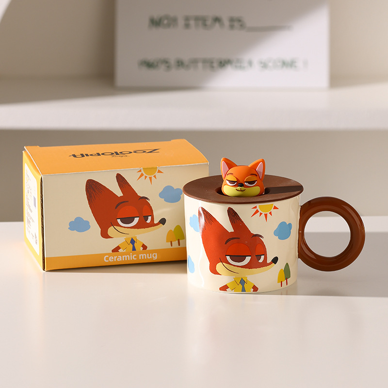 Animal City (con tapa) Big Ear Cup - Nick
