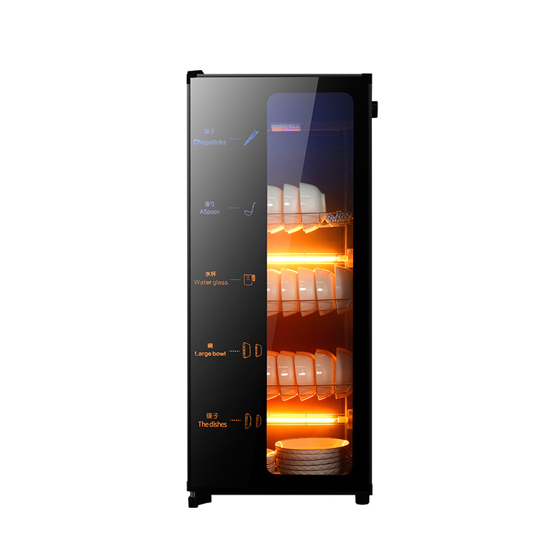 Gabinete de desinfección doméstico pequeño escritorio vertical cocina de escritorio restaurante comercial desinfección de secado armario otros image 5