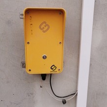 室外光纤电话主机 IP网络对讲 景区壁挂式防水一键求助对讲电话机