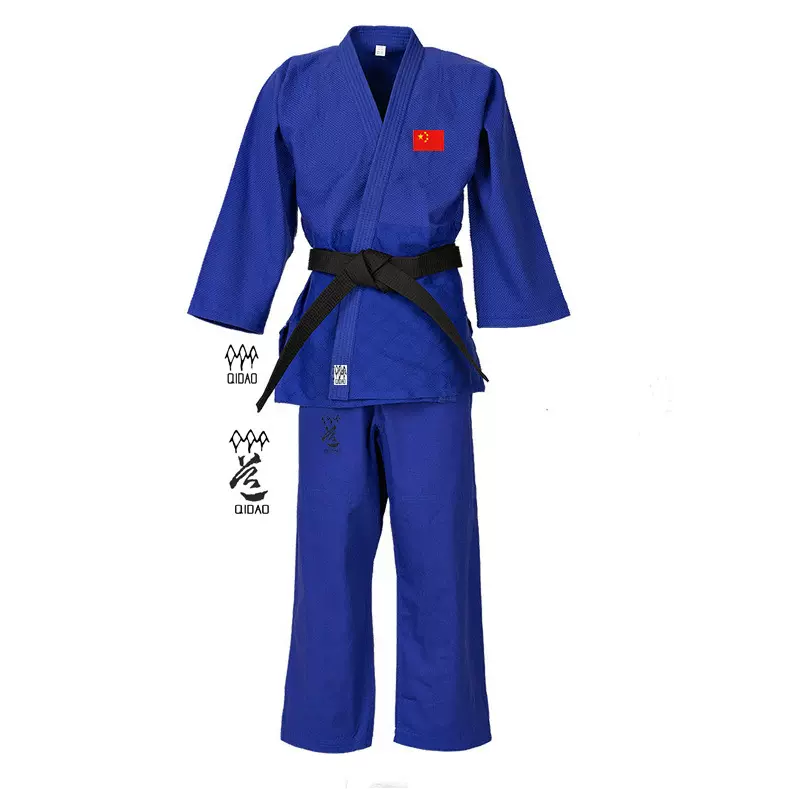 厂家现货 柔道服可刺绣印刷  专业比赛道服 训练用道服