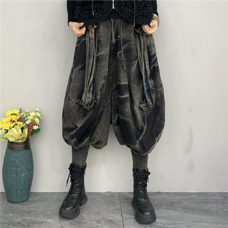 Personalidad de la moda leopardo retrógrado de algodón caliente con capuchón chaleco de algodón corto lámpara de calzado de invierno y otoño dos piezas para mujeres