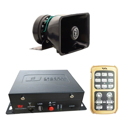 Car horn/tweeter control siren speaker 12V24V