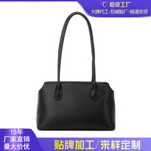 跨境单肩包大容量时尚女包高级感简约通勤包百搭单肩托特包包女
