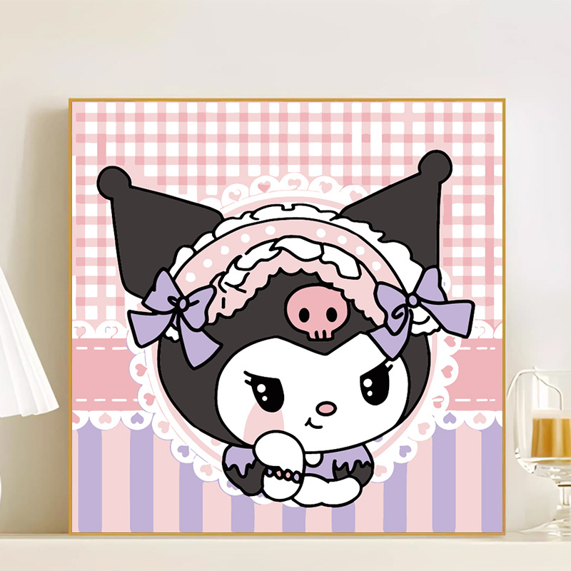 LL007 / 20*20CM（画笔+颜料+绷好内框）