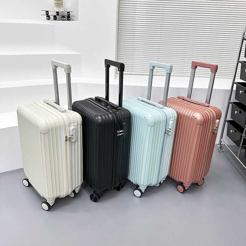 The boarding box high color value luggage 20 inch universal wheel suitcase 24 inch large capacity password zipper suitcase wholesale The boarding box high color value luggage 20 inch universal wheel suitcase 24 inch large capacity password zipper suitcase wholesale