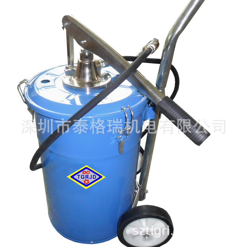 手动黄油注脂机TGR68012 黄油注油枪黄油加注机 手动润滑脂加注机