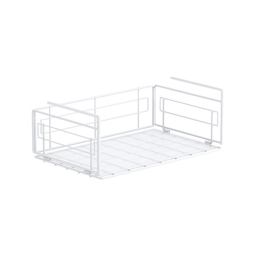 Japanese metal storage rack partition kitchen storage rack sliding wardrobe storage rack kitchen storage supplies hanging basket
