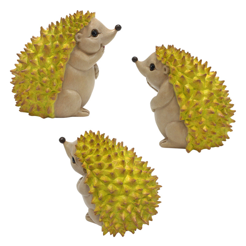  new creative simulation fruit durian decoration resin decoration crafts simulation hedgehog durian decoration