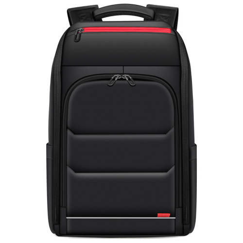 Men's leather film backpack, large capacity, multi-functional business travel backpack, laptop bag, college student bag