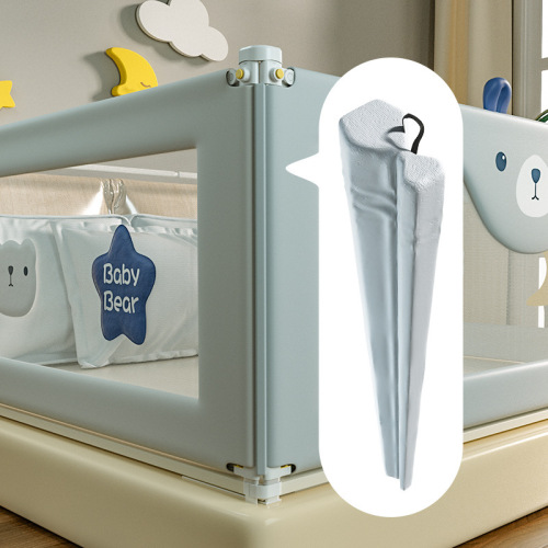 Bed rail baby children anti-fall bed guard anti-collision seam cotton rod bed head fixed rod baby bed guard accessories