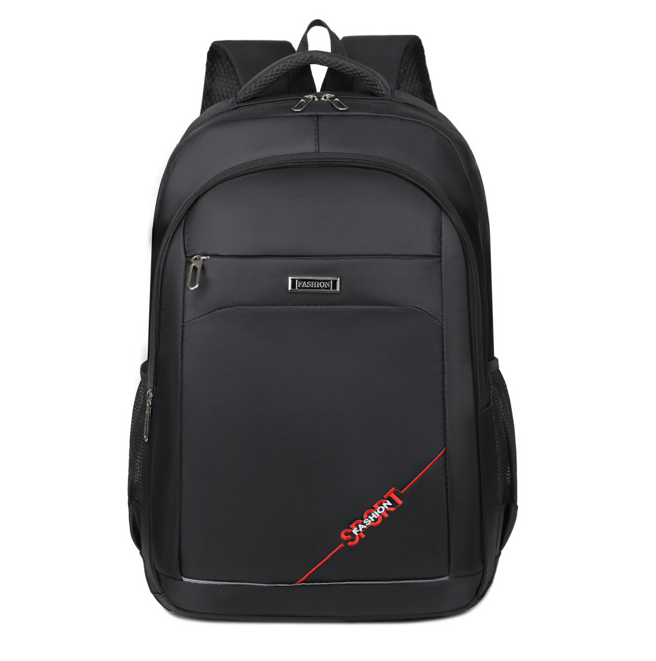 Bolso de computadora de viaje de negocios para hombres de nuevo estilo transfronterizo, mochila de gran capacidad de viaje para estudiantes universitarios, mochila simple y ligera