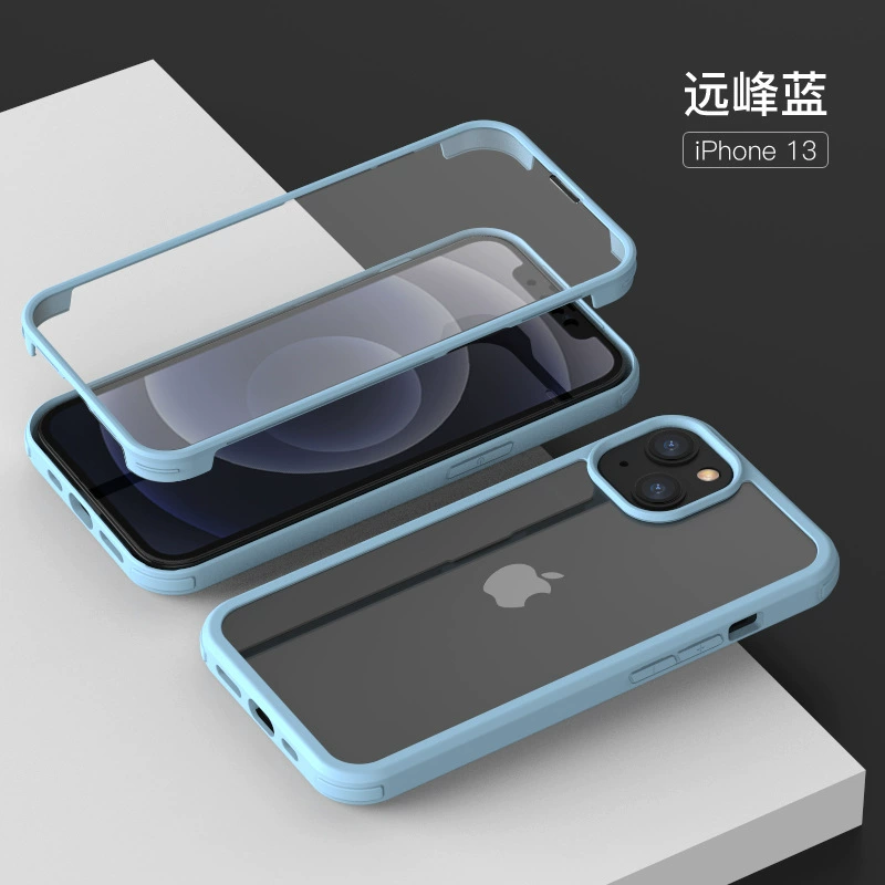 Apple, compatible double-sided phone case, glass protective case, iPhone 13, iphone