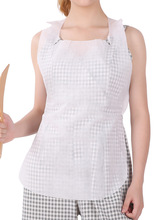 日式无纺布一次性围裙大人火锅餐饮厨房做饭吃饭加厚半身罩衣