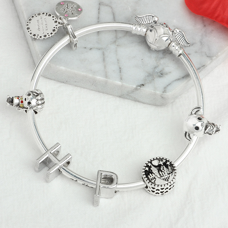 Cartoon Style Animal/Zodiac Alloy Cartoon Plating Beads Zircon Bracelet, Bracelet