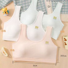 【一口价】晖婷008#新款高弹宽肩带舒适莫代尔棉料少女内衣